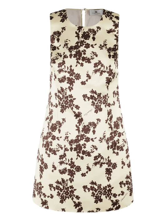 Floral-Print Minidress