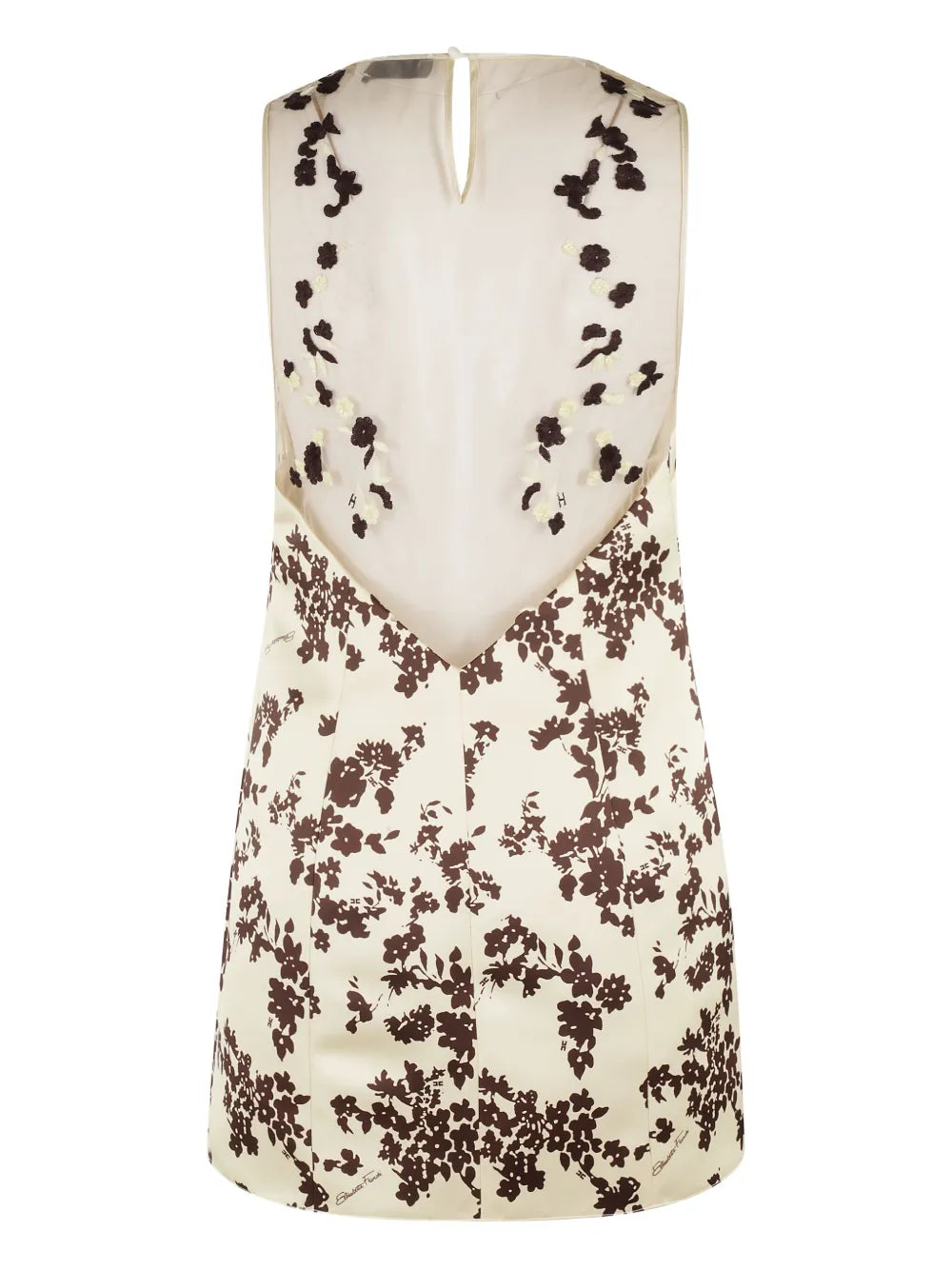 Floral-Print Minidress