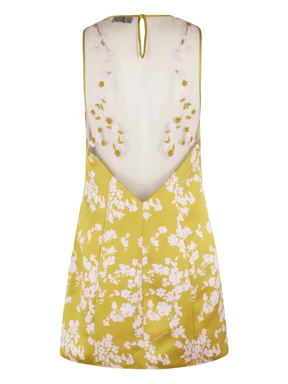 Floral-Print Minidress