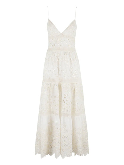 Broderie Anglaise Maxi Dress