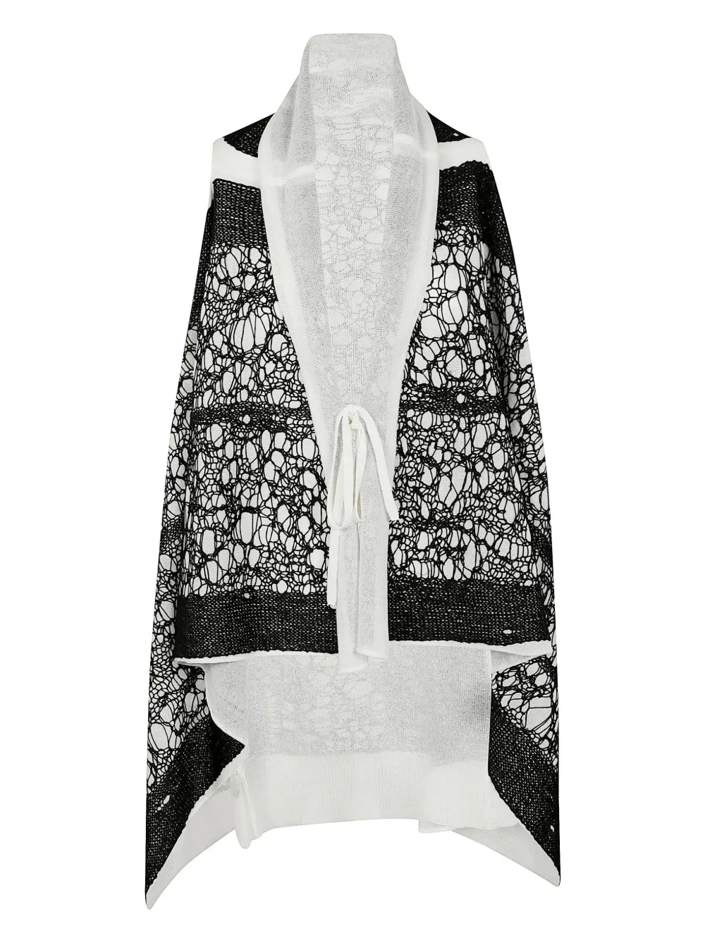 Lace-Detail Cape