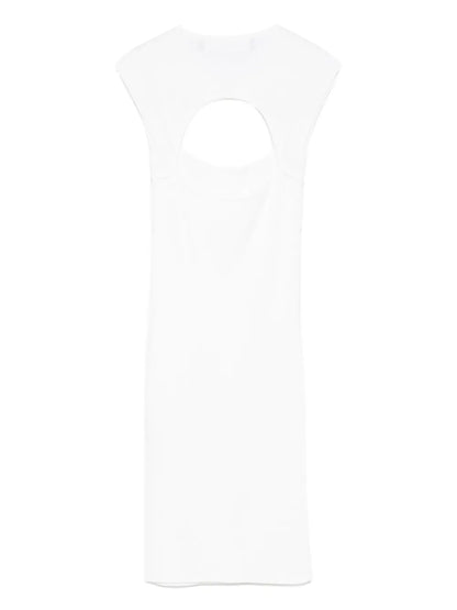Cut Out-Detail Mini Dress