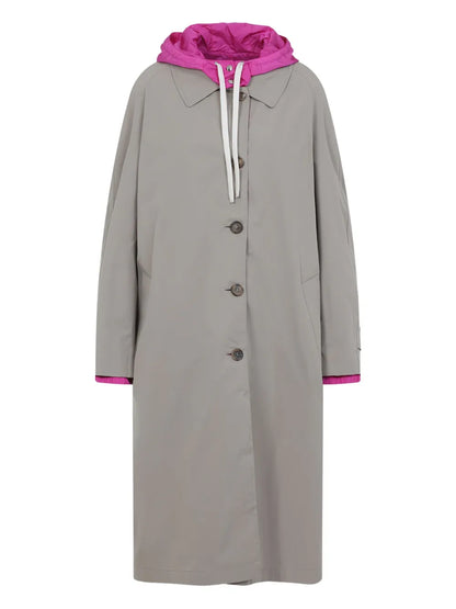 Reversible Hooded Raincoat