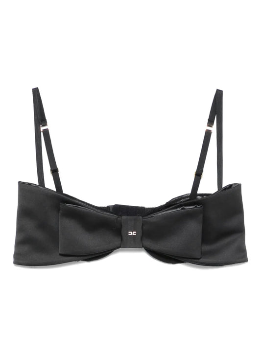Bow Duchess-Satin Top