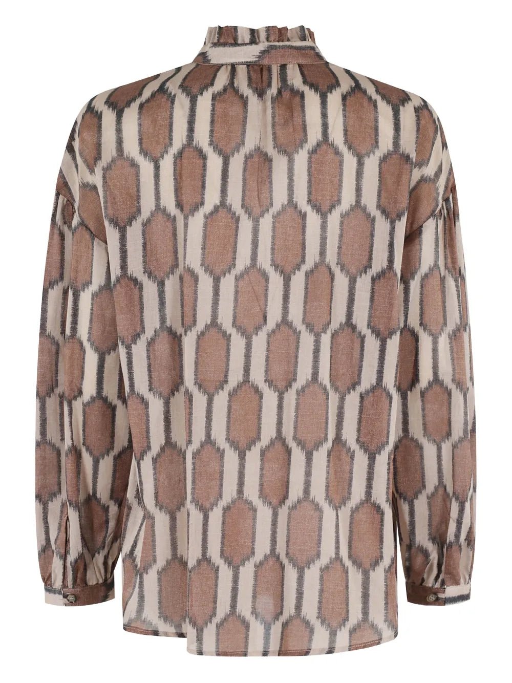 Geometric-Pattern Shirt