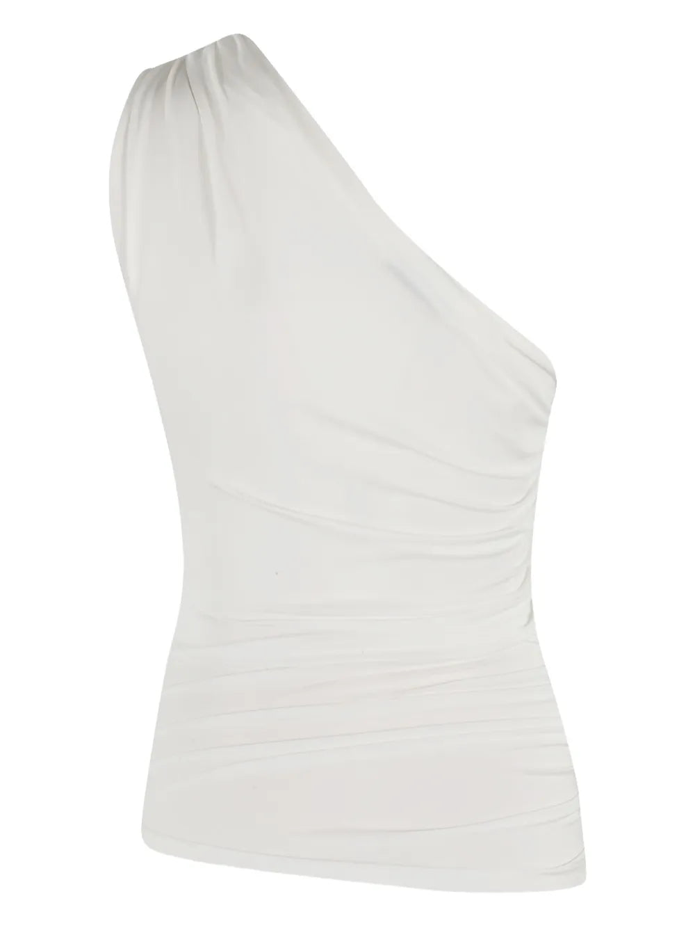 One-Shoulder Draped Top