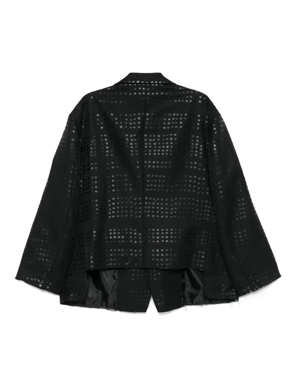 Polka Dot-Print Blazer