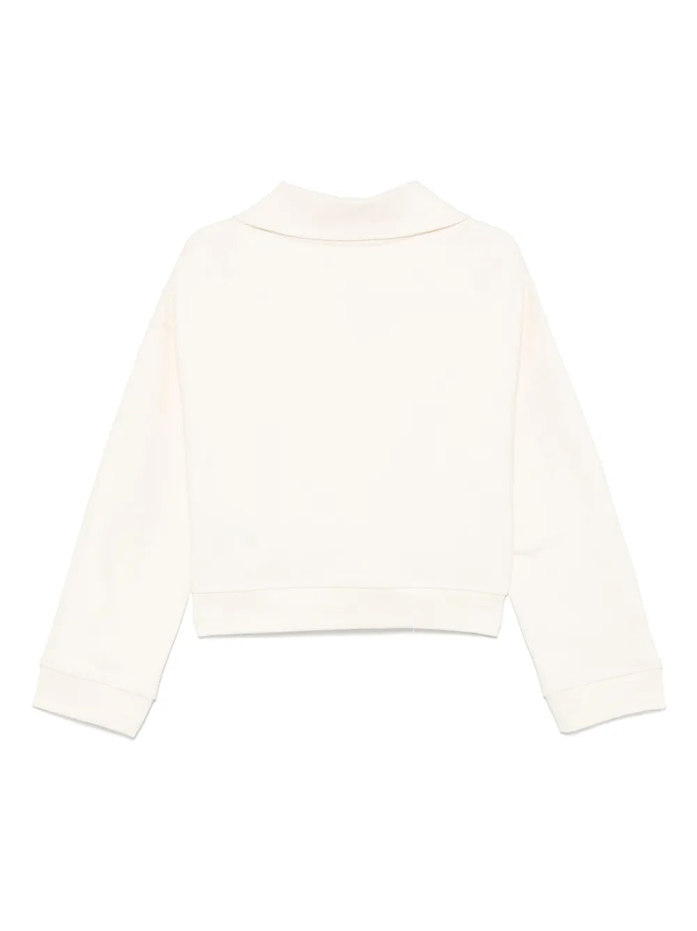 Polo-Collar Sweatshirt