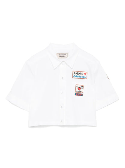 Patch-Detailed Shirt