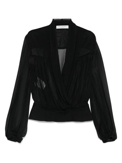 Pleated Blouse