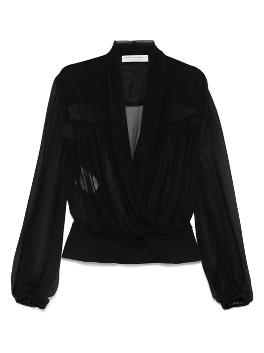 Pleated Blouse