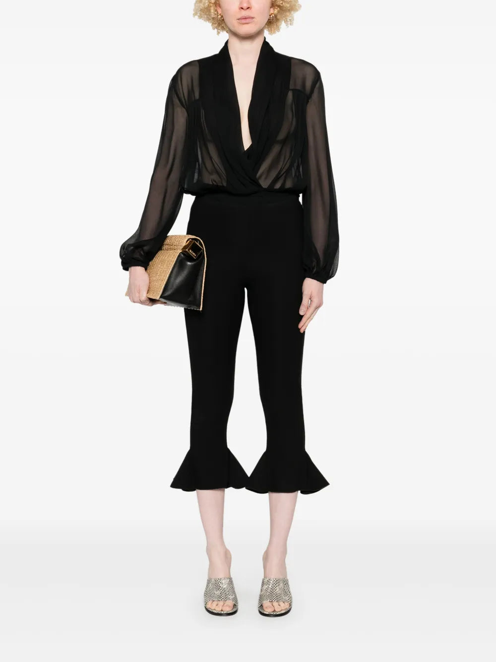 Pleated Blouse