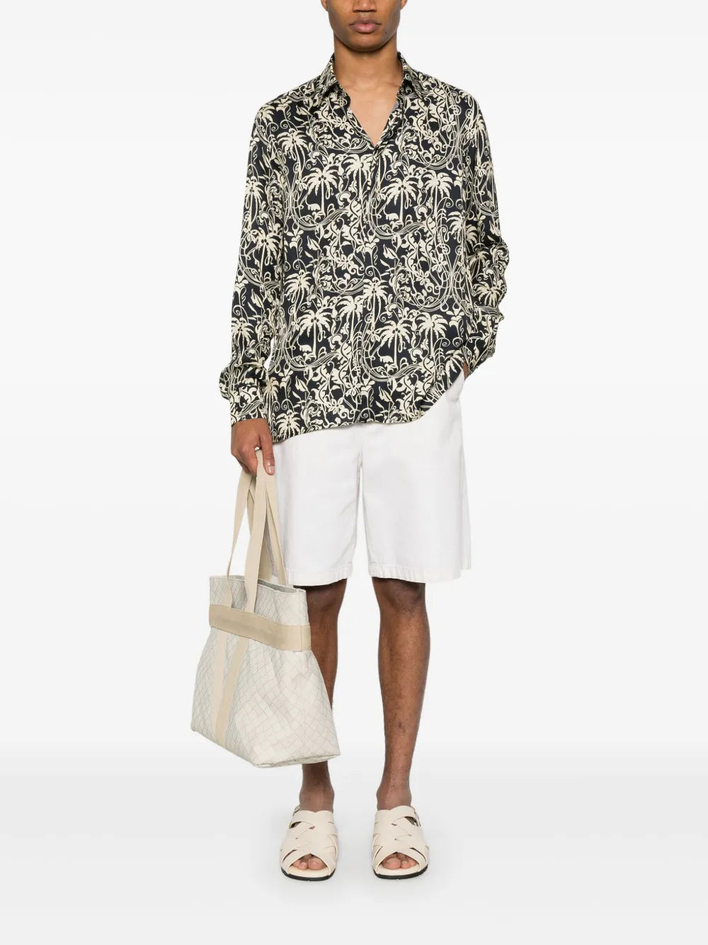 Palm-Tree Print Shirt