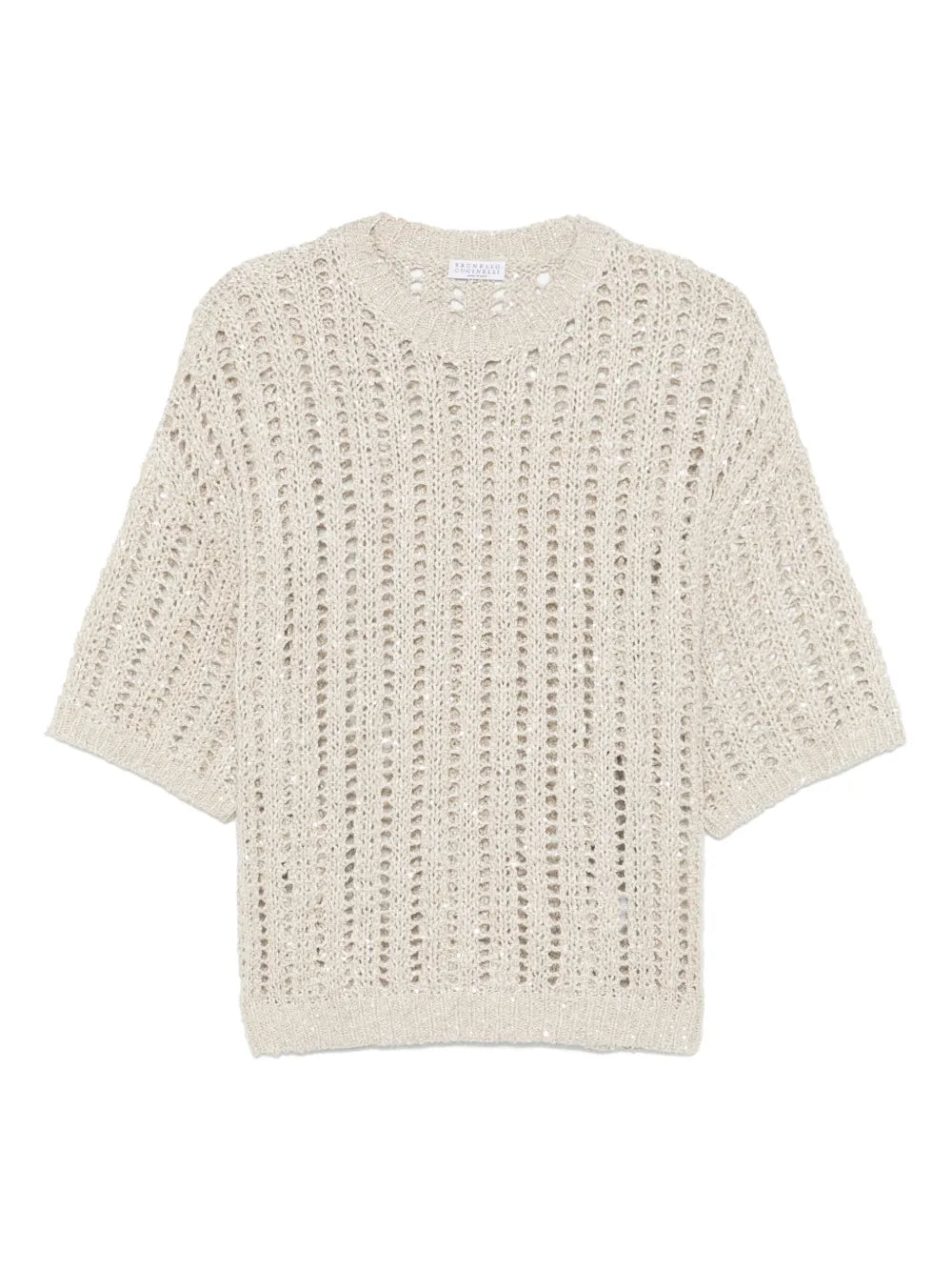 Sequin-Embellished T-Shirt