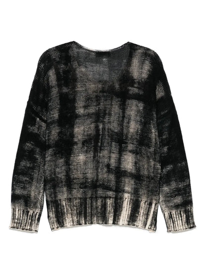 Abstract-Print T-Shirt