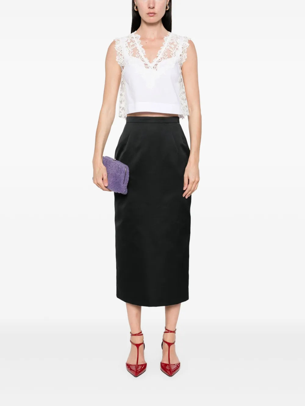 Lace-Trim Top