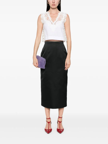 Lace-Trim Top