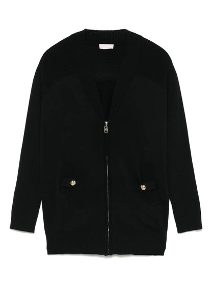 Zip-Up Cardigan