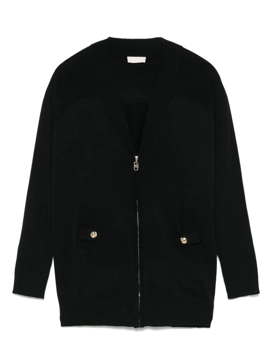 Zip-Up Cardigan