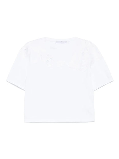 Floral-Patch T-Shirt