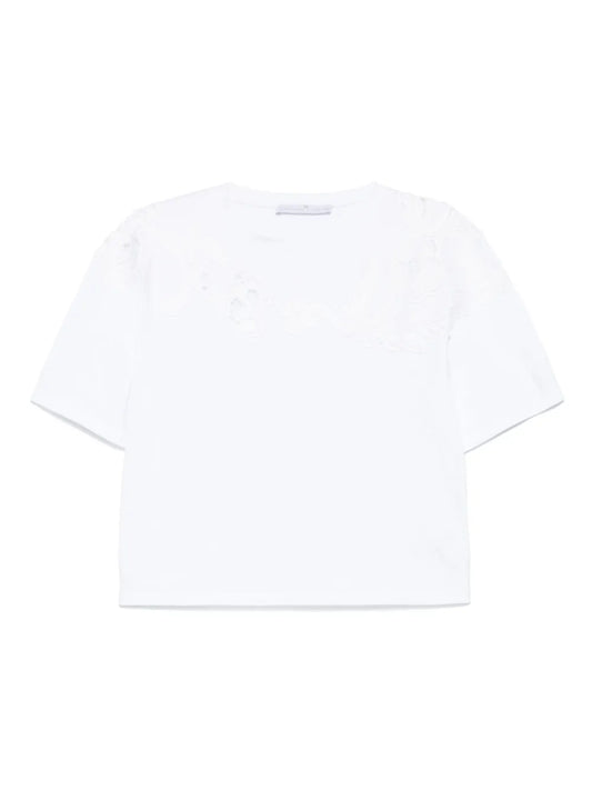 Floral-Patch T-Shirt