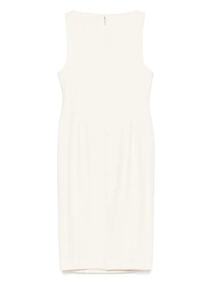 Crepe Midi Dress