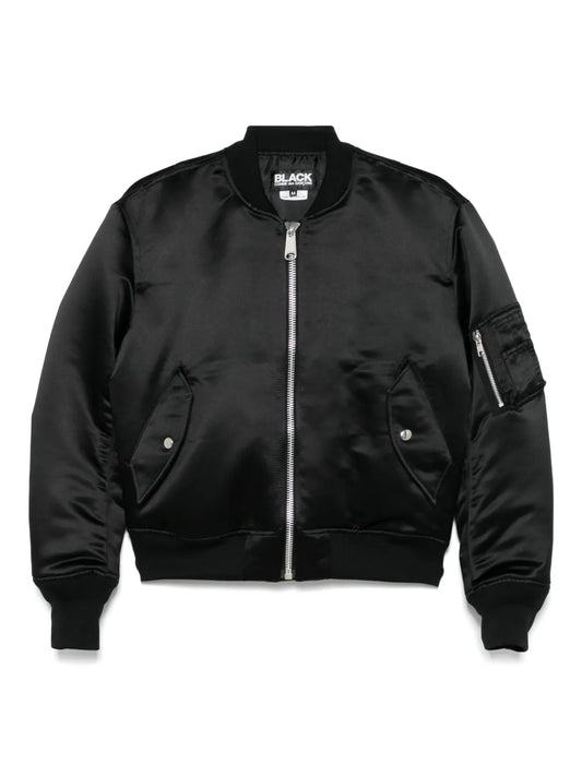 Satin Bomber Jacket