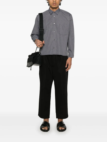 Tapered-Leg Trousers
