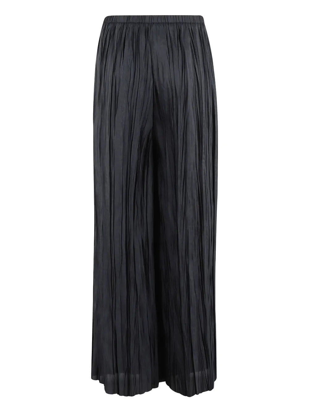 Pleated Wide-Leg Trousers