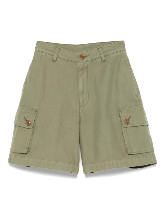 Cotton Cargo Shorts