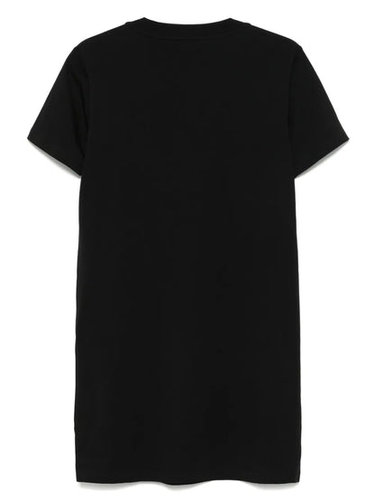 Logo-Embroidered Mini Dress