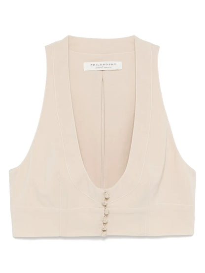 Cropped Gilet