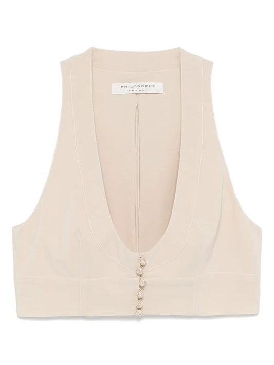 Cropped Gilet