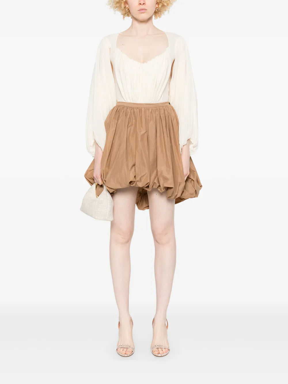 Draped Bodysuit