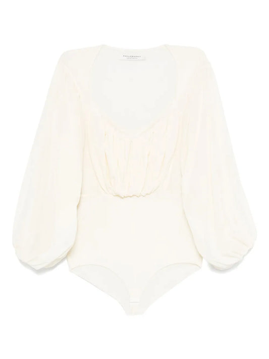 Draped Bodysuit