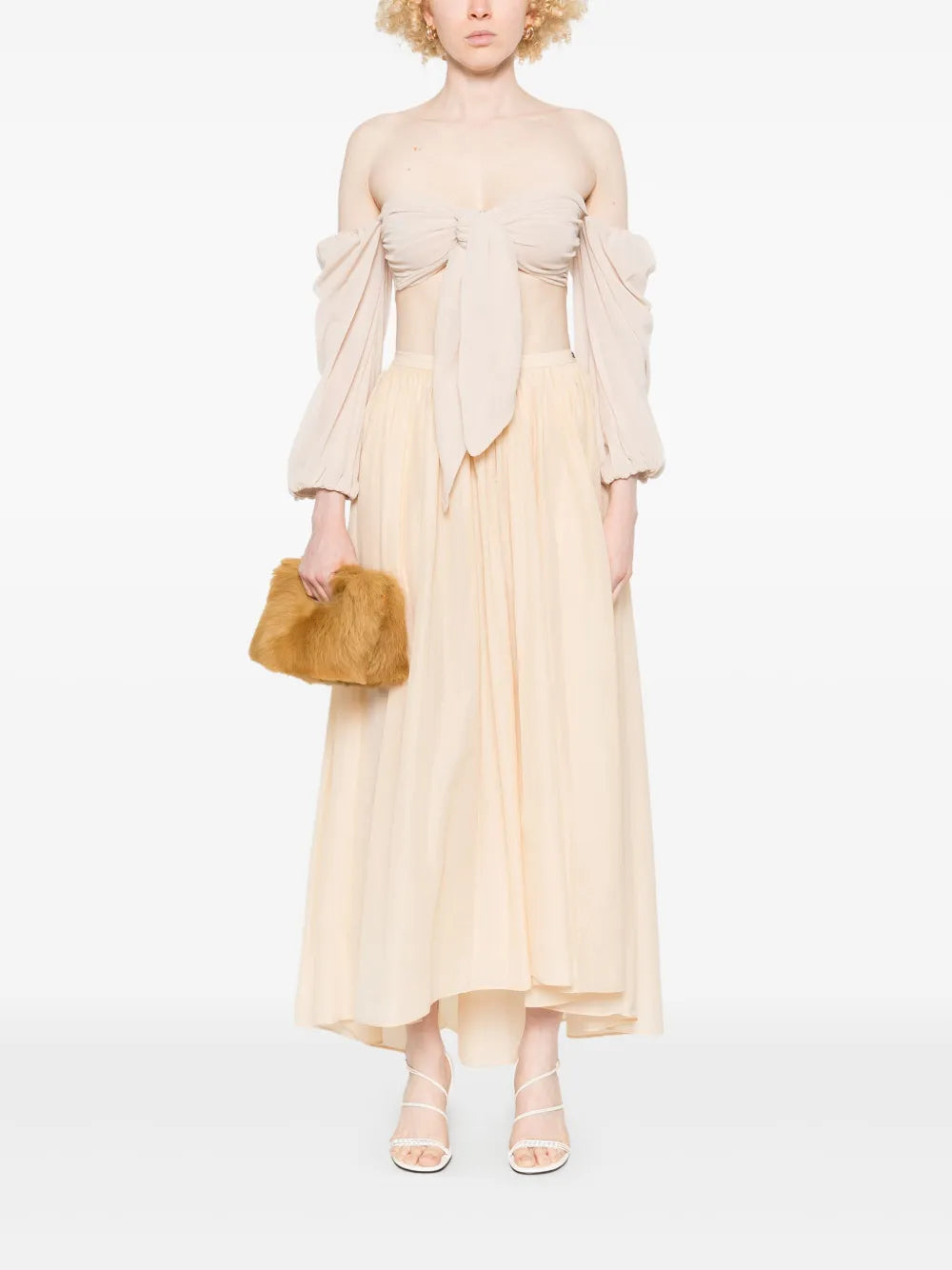 Draped-Detail Top