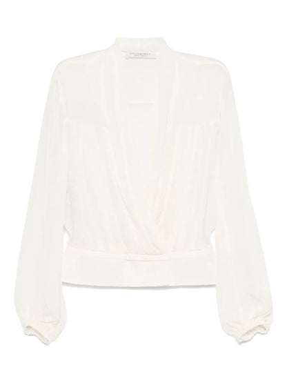 Pleated Blouse