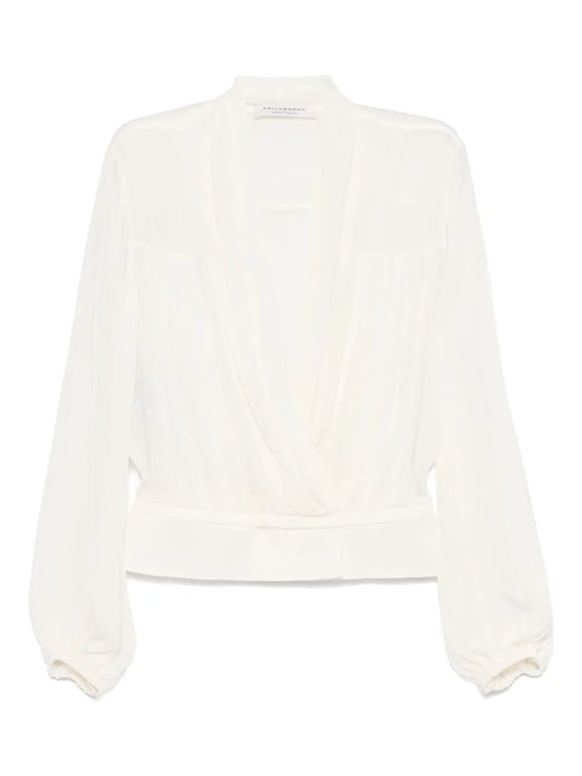 Pleated Blouse