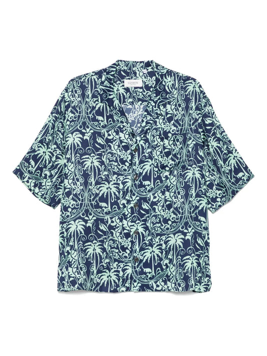 Palm-Tree Print Shirt