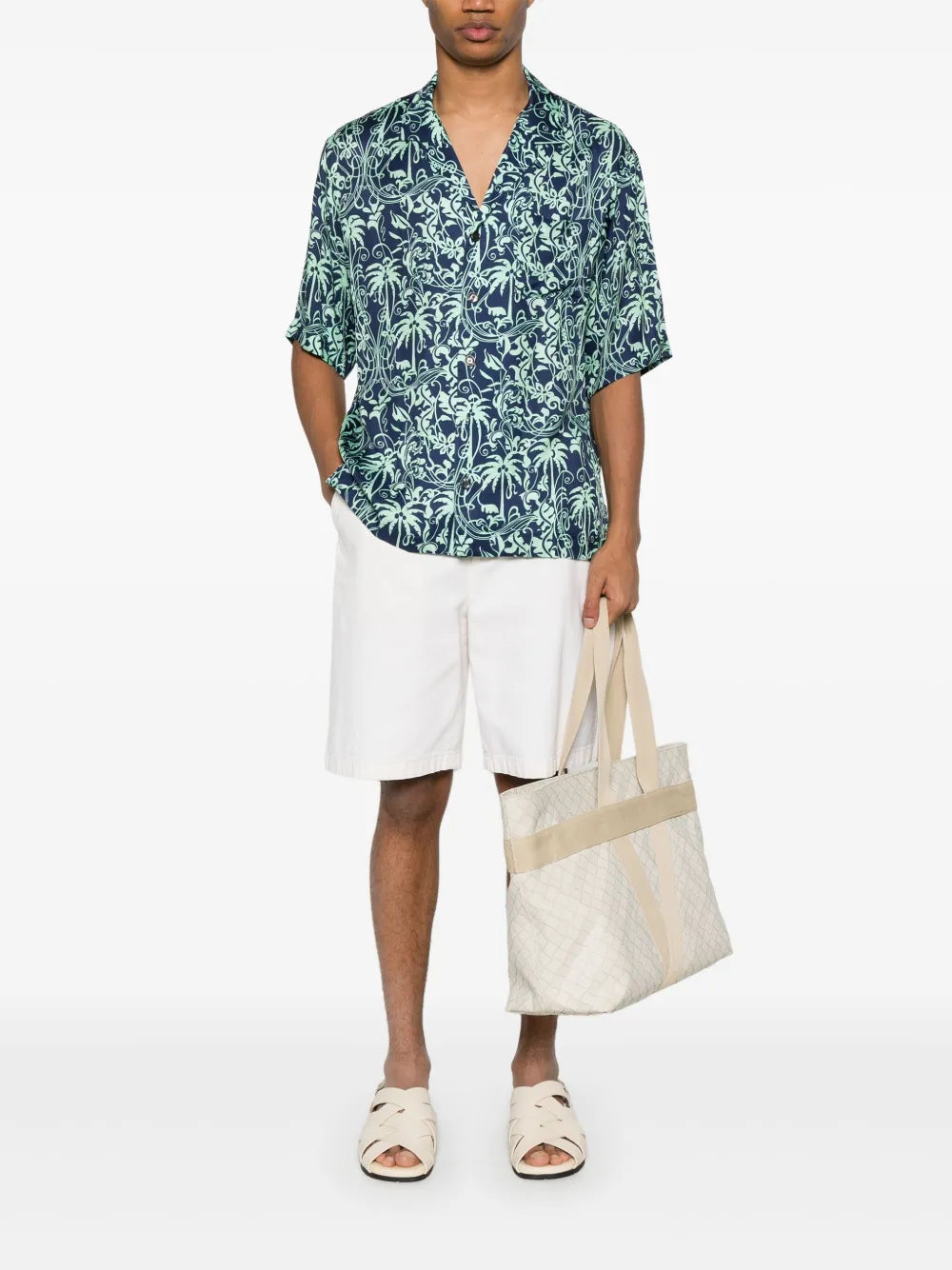 Palm-Tree Print Shirt
