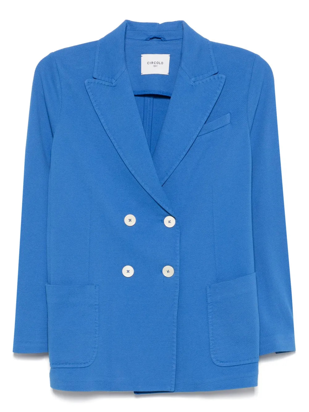 Piqué-Weave Blazer