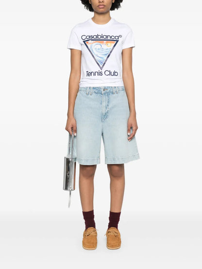 Tennis Club Icon-Print T-Shirt
