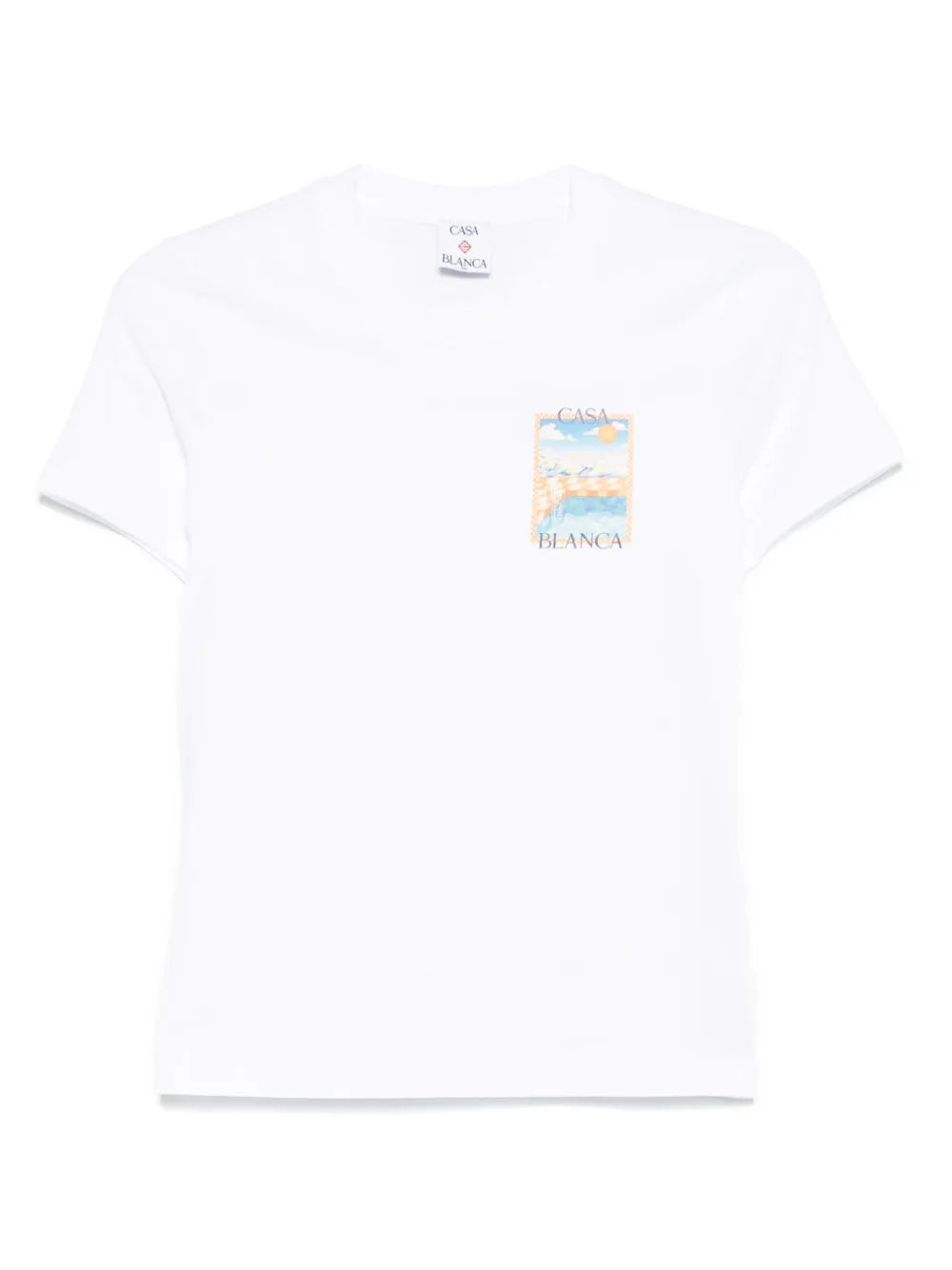 Surreal Pool-Print T-Shirt