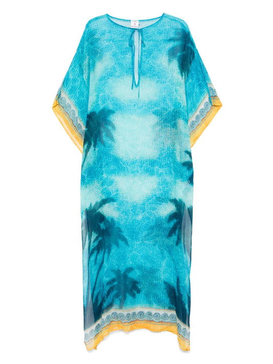 Silk Chiffon Maxi Dress