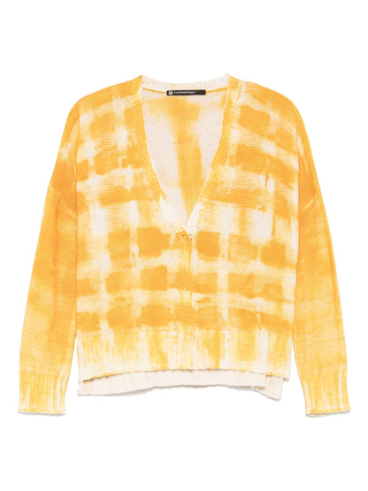 Abstract-Print Cardigan