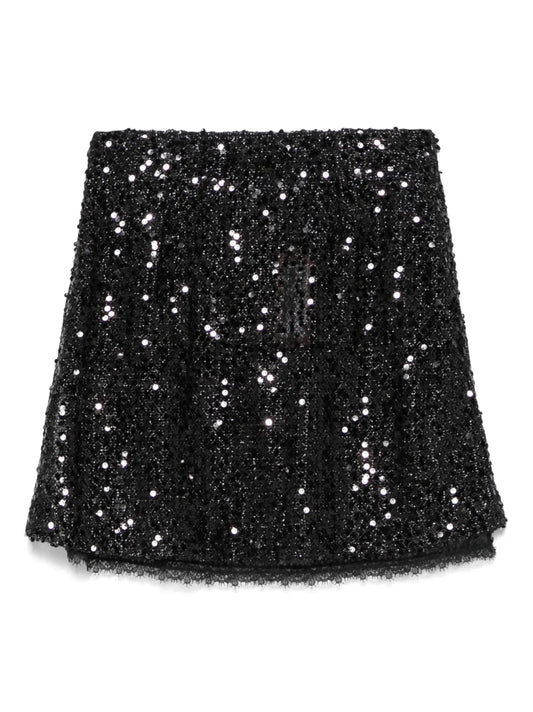 Sequinned Mini Skirt