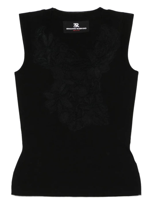 Corded-Lace Top