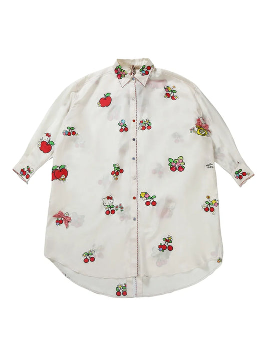 Cherry-Print Shirt