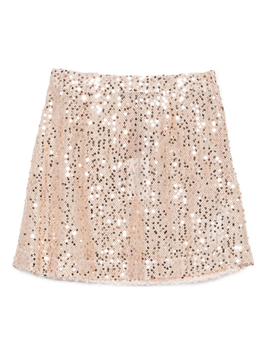 Sequinned Mini Skirt