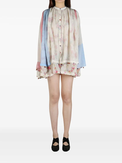 Floral-Print Shirt